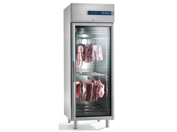 Armadio refrigerato  Oasis Top Line SP75 700L PV Delifood MEAT - 2/+8°. Porta a vetro.